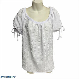 Harve Benard white blouse NWT size M